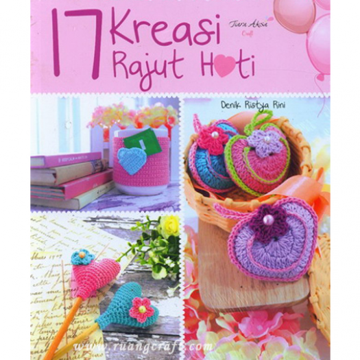 17 Kreasi Rajut Hati