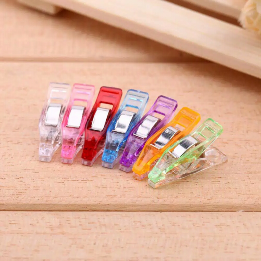 Alat Craft: Wonder Clip / Penjepit Kain ukuran 2,7cm untuk Quilting