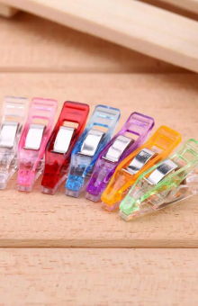 Alat Craft: Wonder Clip / Penjepit Kain ukuran 2,7cm untuk Quilting