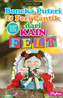 Boneka Puteri dan Peri Cantik dari Kain Felt
