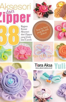 Buku 38 Aksesori dari Zipper Unik dan Cantik