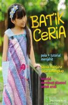 Buku Keterampilan Batik Ceria Anak