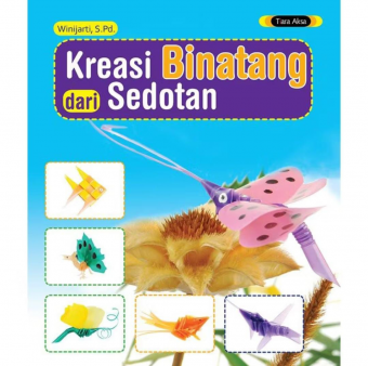 Buku Kreasi Binatang dari Sedotan