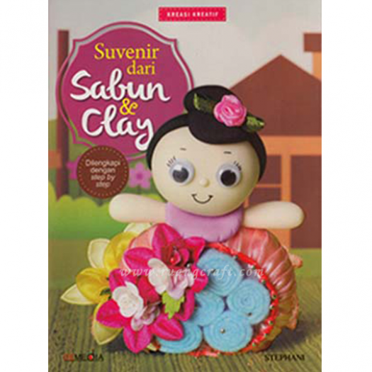 Buku membuat Suvenir dari Sabun dan Clay