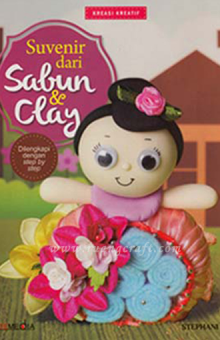 Buku membuat Suvenir dari Sabun dan Clay