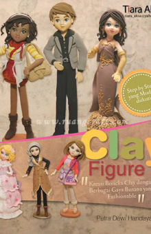Clay Figure Buku Keterampilan membuat Boneka Clay