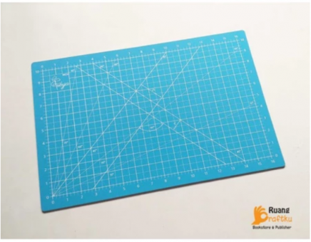 Cutting Mat Freya A3 Dua Sisi Inch dan Cm