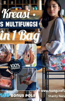 Kreasi Tas Multifungsi 3 in 1 Bag